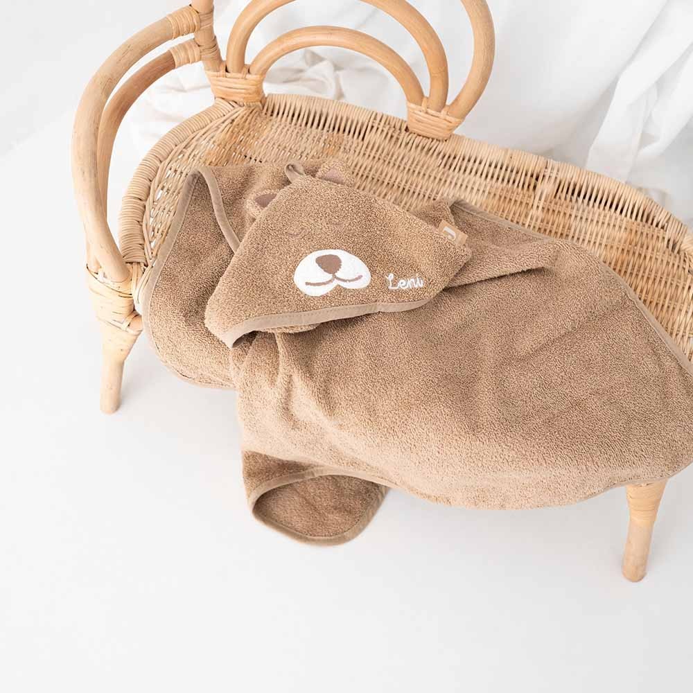 Personalized Embroidered Name Hooded Towel, Hooded Towel with Name, Birthday Gift, Baby Gifts, Baby Towel