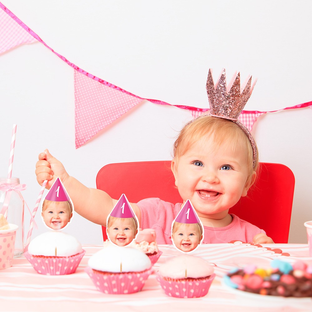 décorations de cupcakes personnalisées