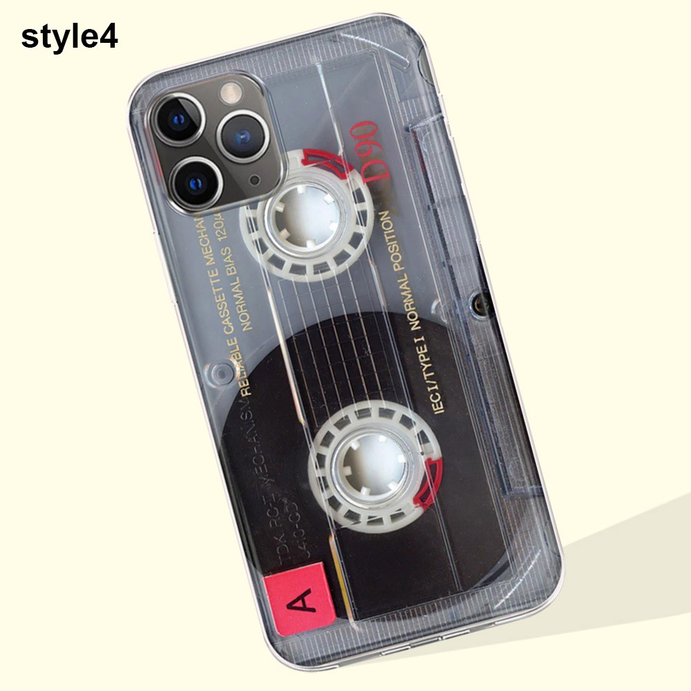 Custom Vintage Cassette Tape Phone Case, 80's Retro Style Audio Mixtape Case  for iPhone All Models