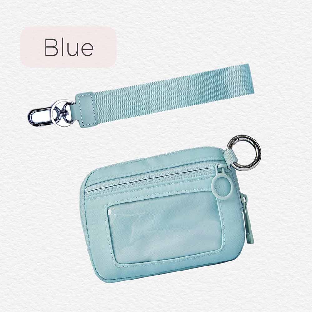 Personalized Keychain Wrist Wallet, Christmas Stocking Stuffer Gift for girls women teens, Custom Wristlet Wallet, Wrist Lanyard Cardholder