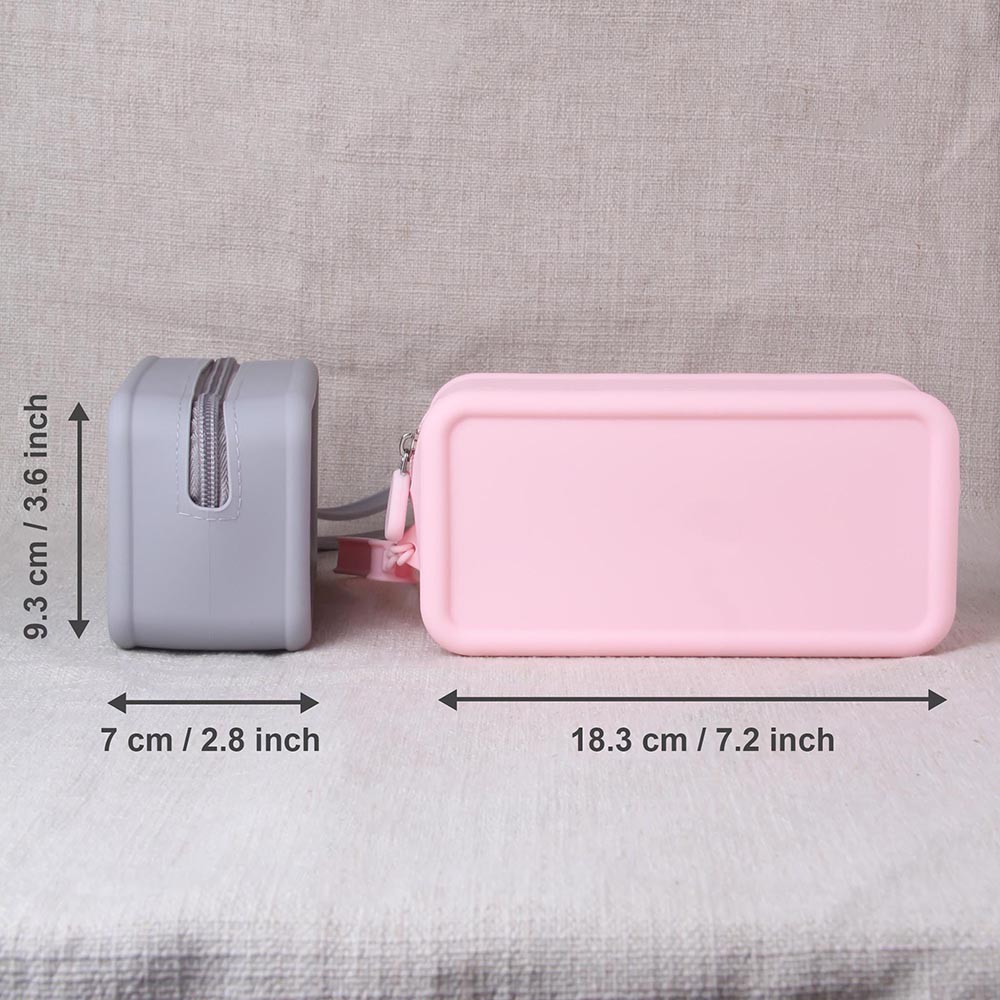 Personalized Multifunctional Silicone Waterproof Storage Case, Portable Travel Storage Bag, Cosmetic Organizer, Medical Alarm Bag, Digital Accessories Bag