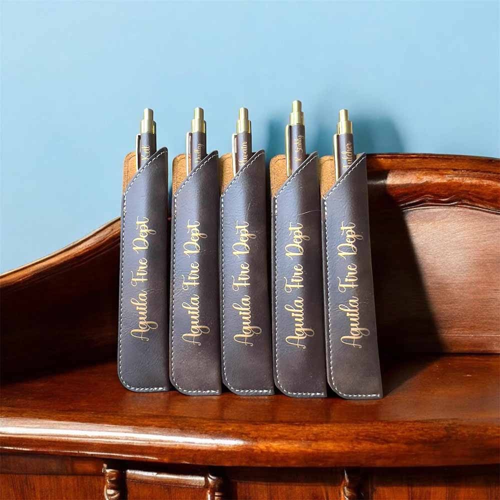 (Set of 2pcs)Engraved Ballpoint Pen with Touch Head, Custom Text & Logo Personalized Corporate Promotion Gifts, Company Giveaway Gift Pen, Office Supplies