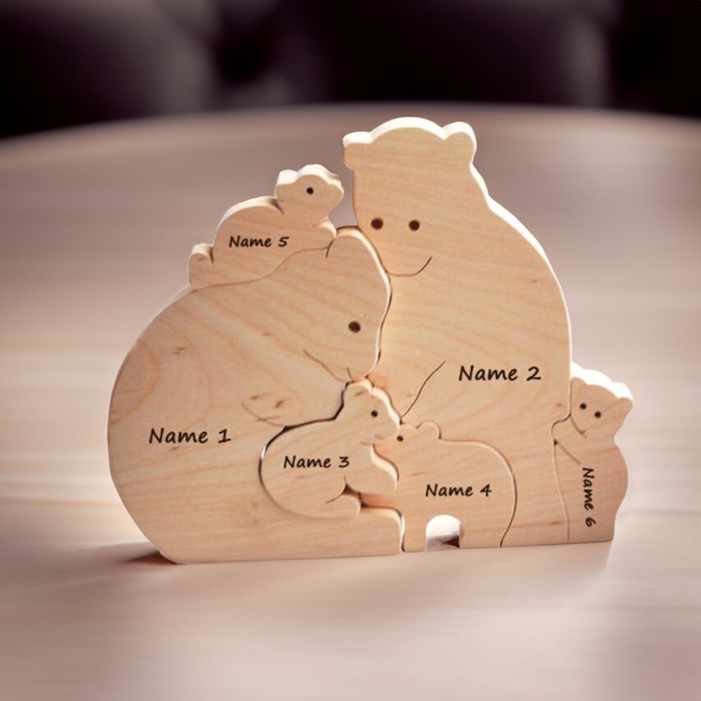 Animal Puzzle Ornament