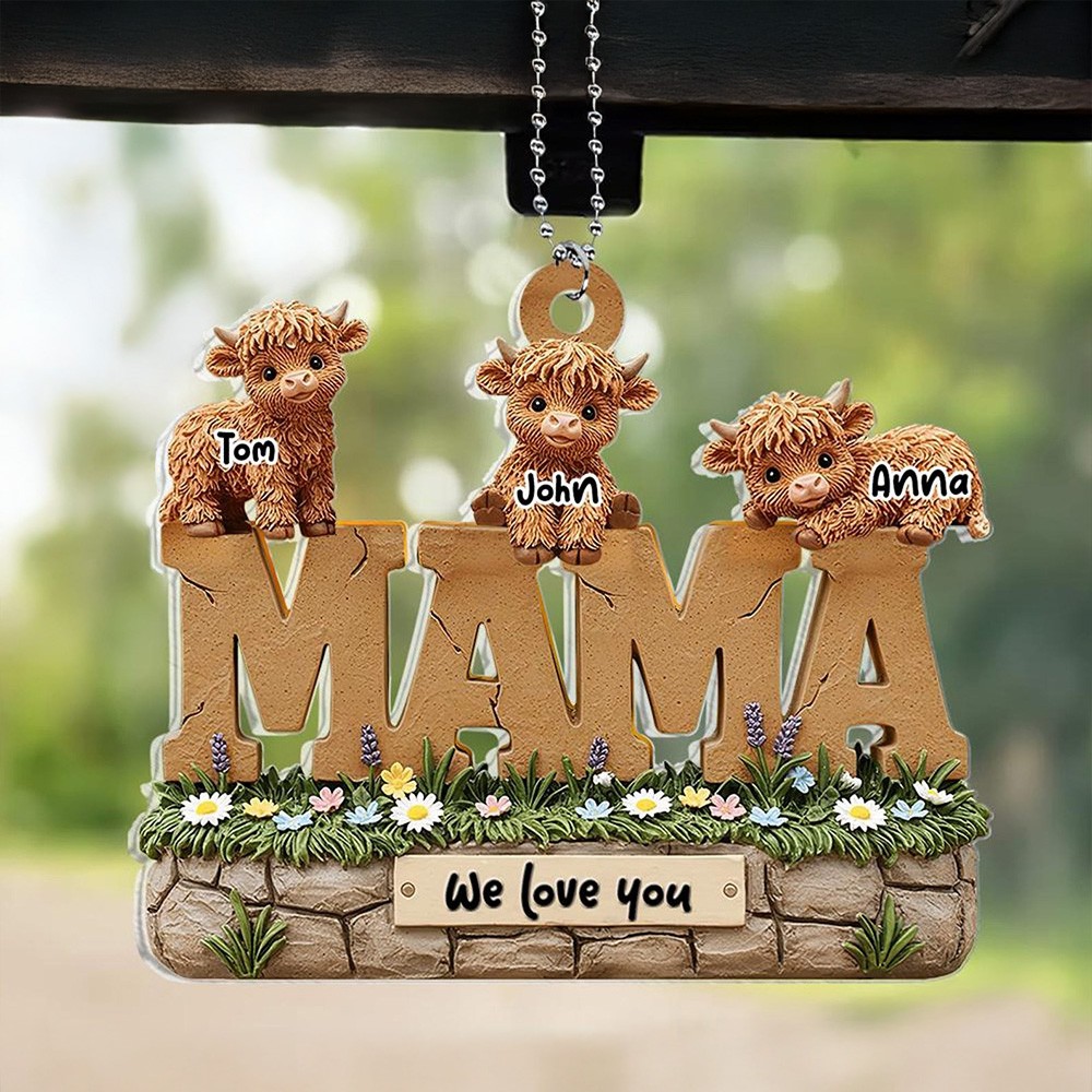 Mama We Love You Pendant