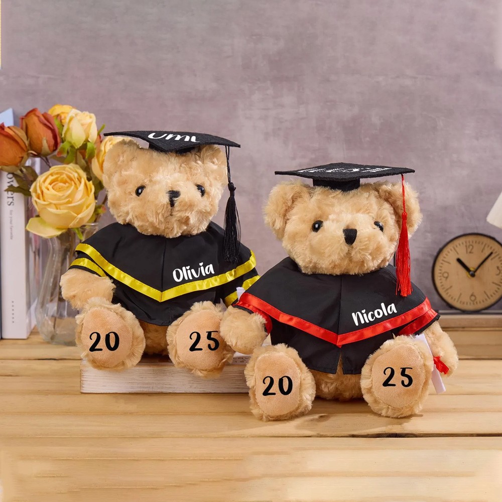 Personalized Graduation Bear 2025