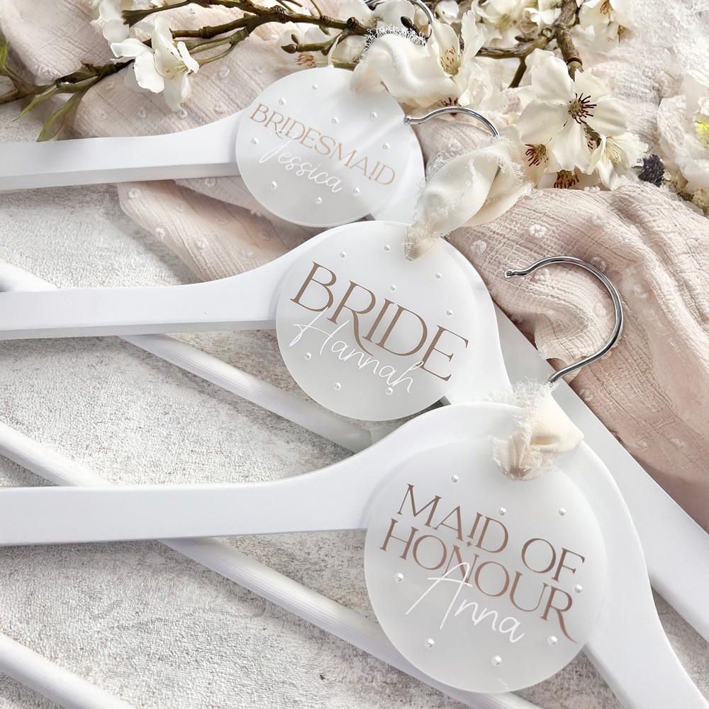 Bridesmaid Hanger Tag