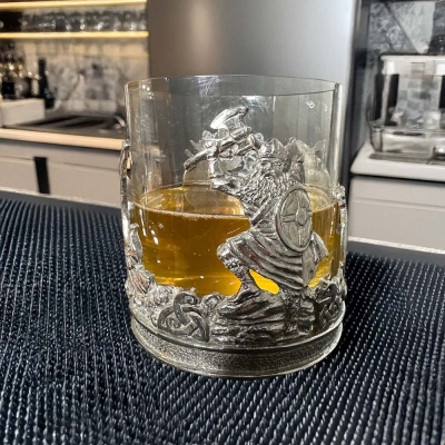 old fashioned glass