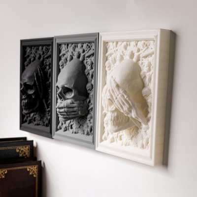 wall art skull
