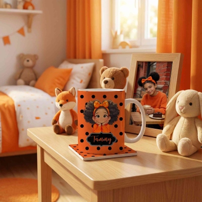 African American Little Girl