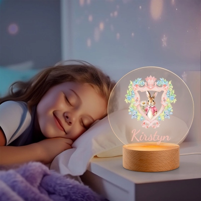 Personalisierte Nachtlampe