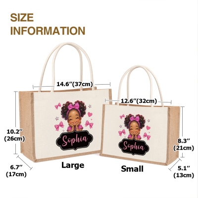 African American Little Girl