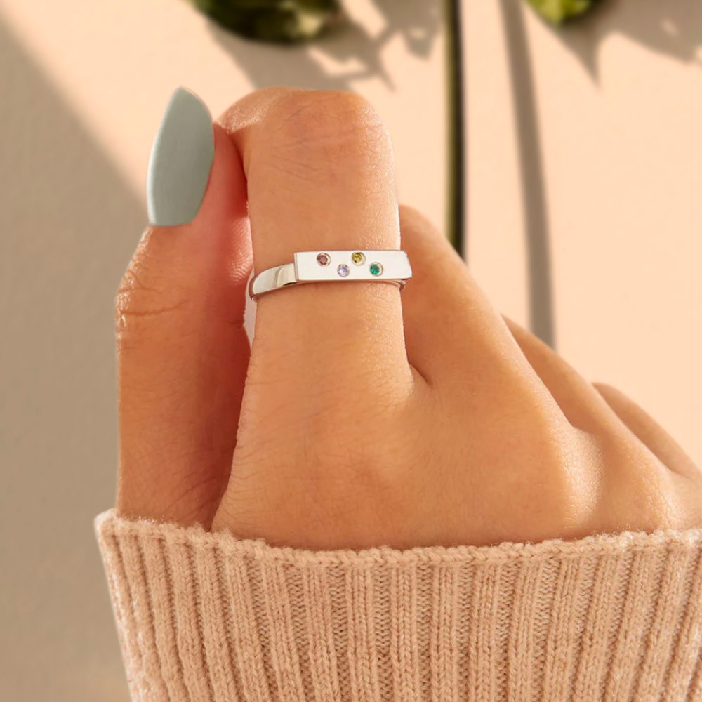 bague mère personnalisée