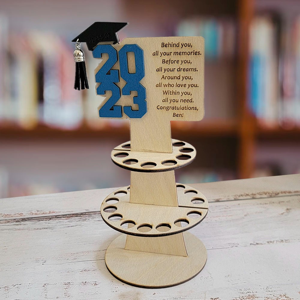 Custom Graduation Gift Money Holder, Tiered Graduation Money Cake