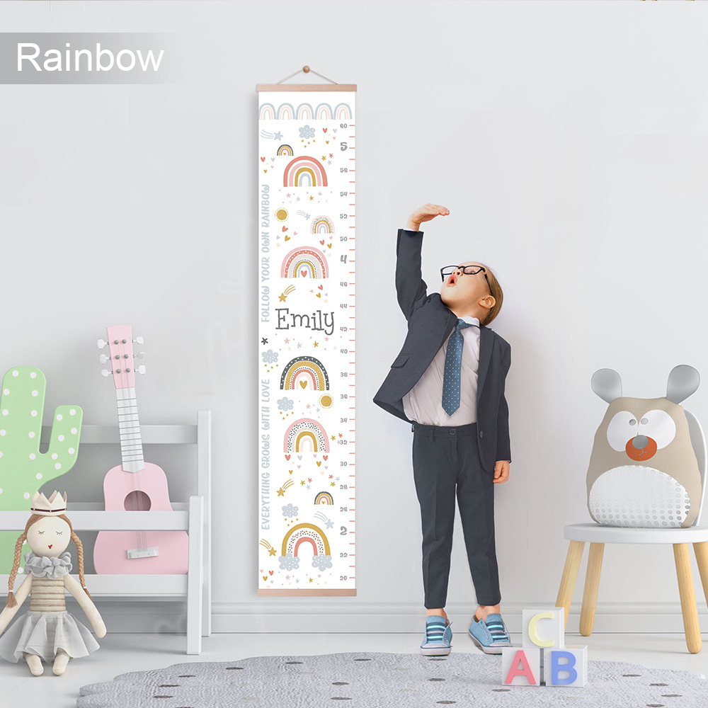 Custom Name Growth Chart for Kids