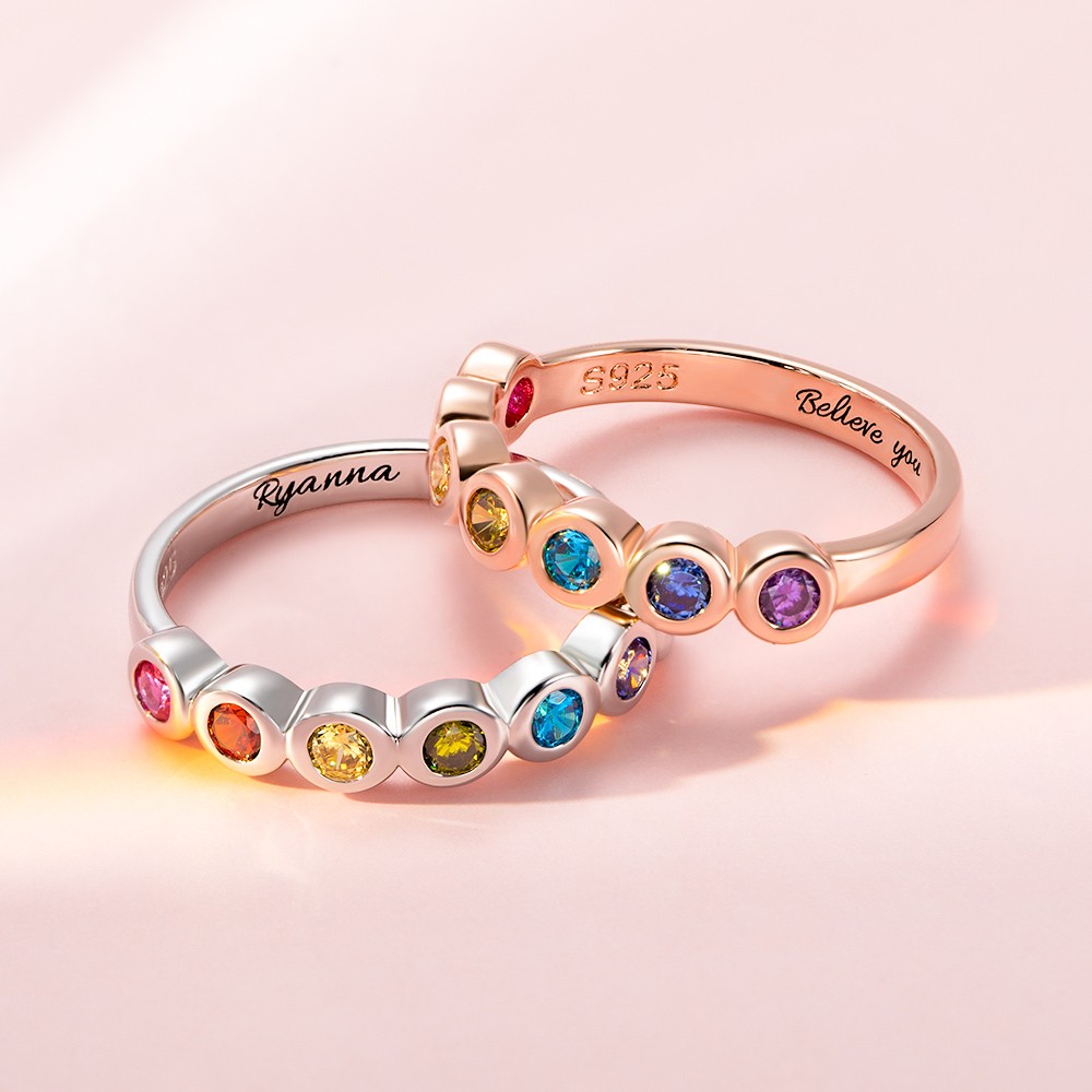 multi colored ring