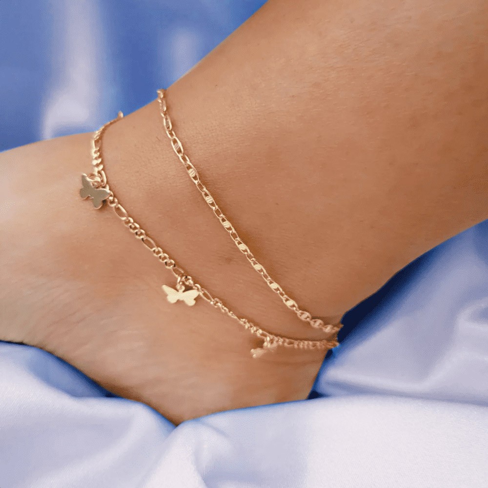 Gold Anklet Chain