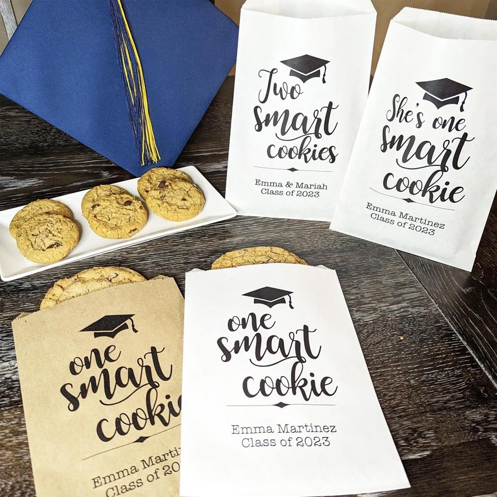 (Set of 20pcs)Custom Graduation Favor Bags, Class of 2023, Cookie Bags, Graduation Party Decor, High School Graduation, College Graduation