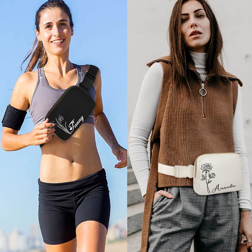 Outdoor Sports Waist Bag Large Capacity Mountain Climbing And Running Waist Bag Portable Anti Sweat Mobile Phone Waist Bag Crossbody Women's High-End Feeling - Sports Fanny Pack And Belt Bag For Men