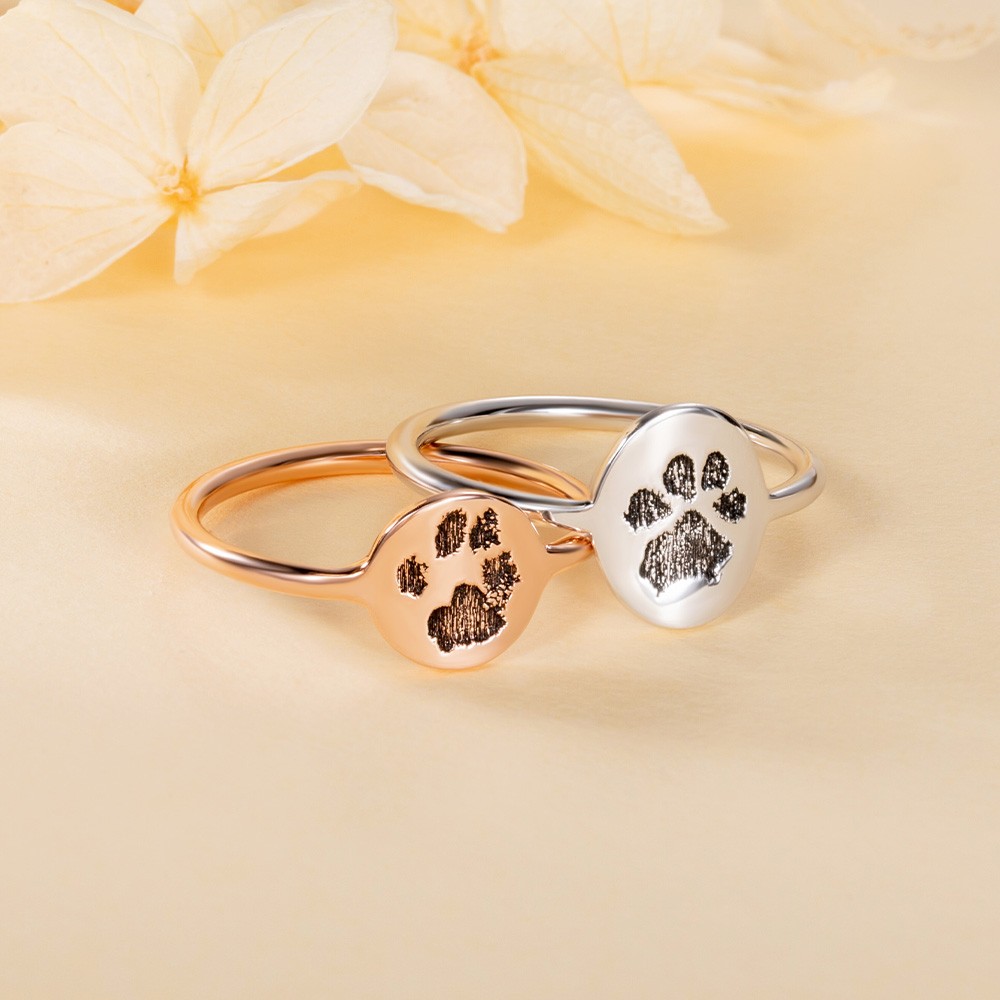 VONALA Collana Ragazza Con Cane E Gatto - Ciondolo In Argento 925 Con Pietra Blu - Gioiello Per Amanti Animali E Memoria Pet