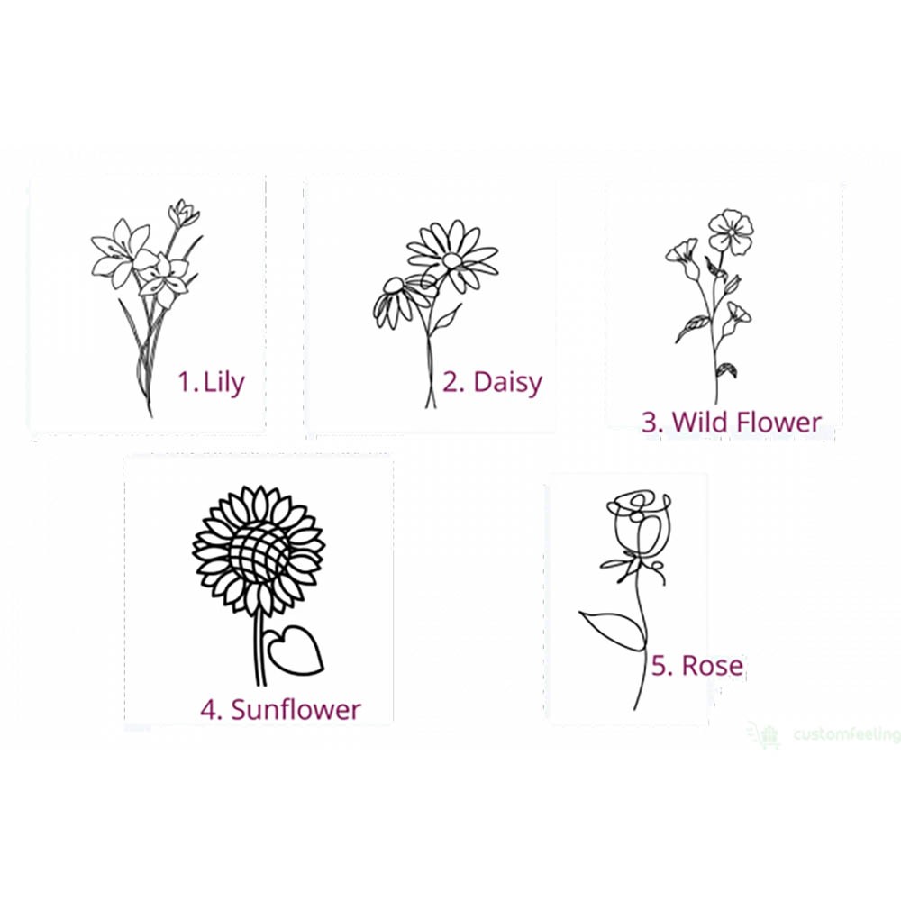 Best Mother Ever with Flower Band for Apple Watch/Fitbit/Galaxy