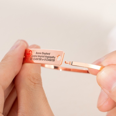 Bracciale Medico Di Emergenza Vivaday Con Zirconia Cubica - Regolabile E Alla Moda (YA4988)