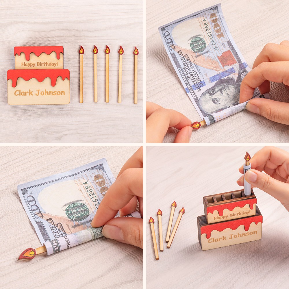 money box for cash gift birthday