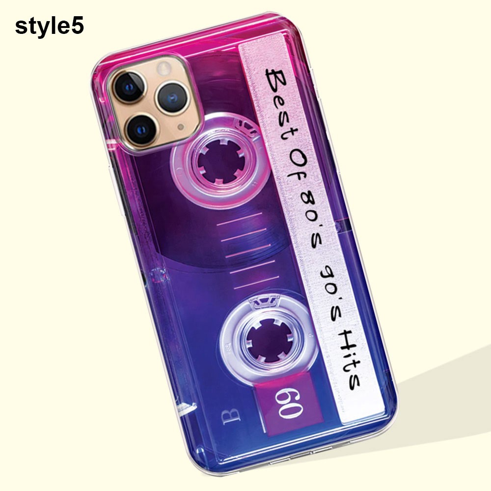 Custom Vintage Cassette Tape Phone Case, 80's Retro Style Audio Mixtape Case  for iPhone All Models