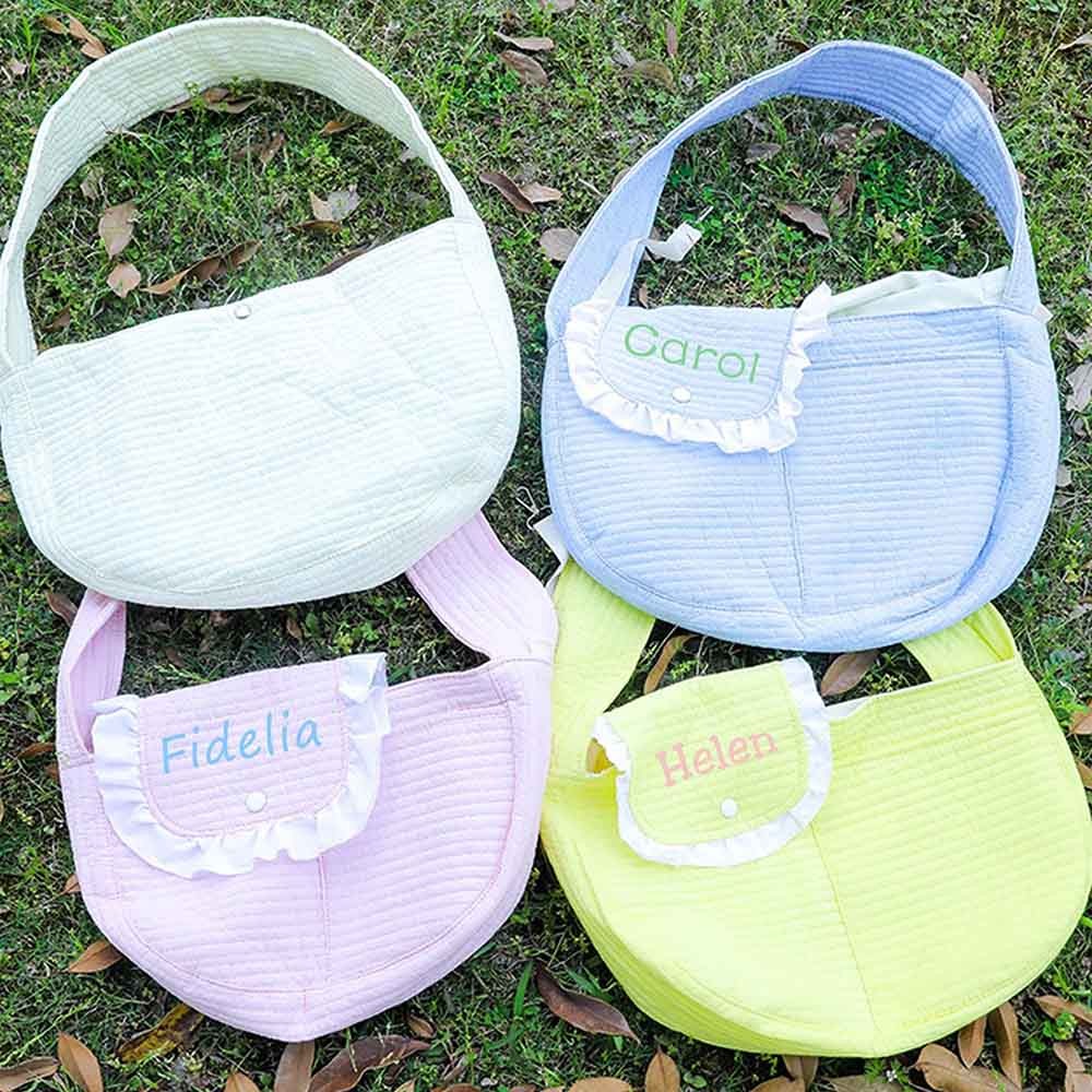 Personalized Cotton Pet Travel Carrier, 4 Colors, Premium Cotton, Safety Hook, Pocket, Pet Sling Tote, Pet Outdoor, Custom Pet Bag