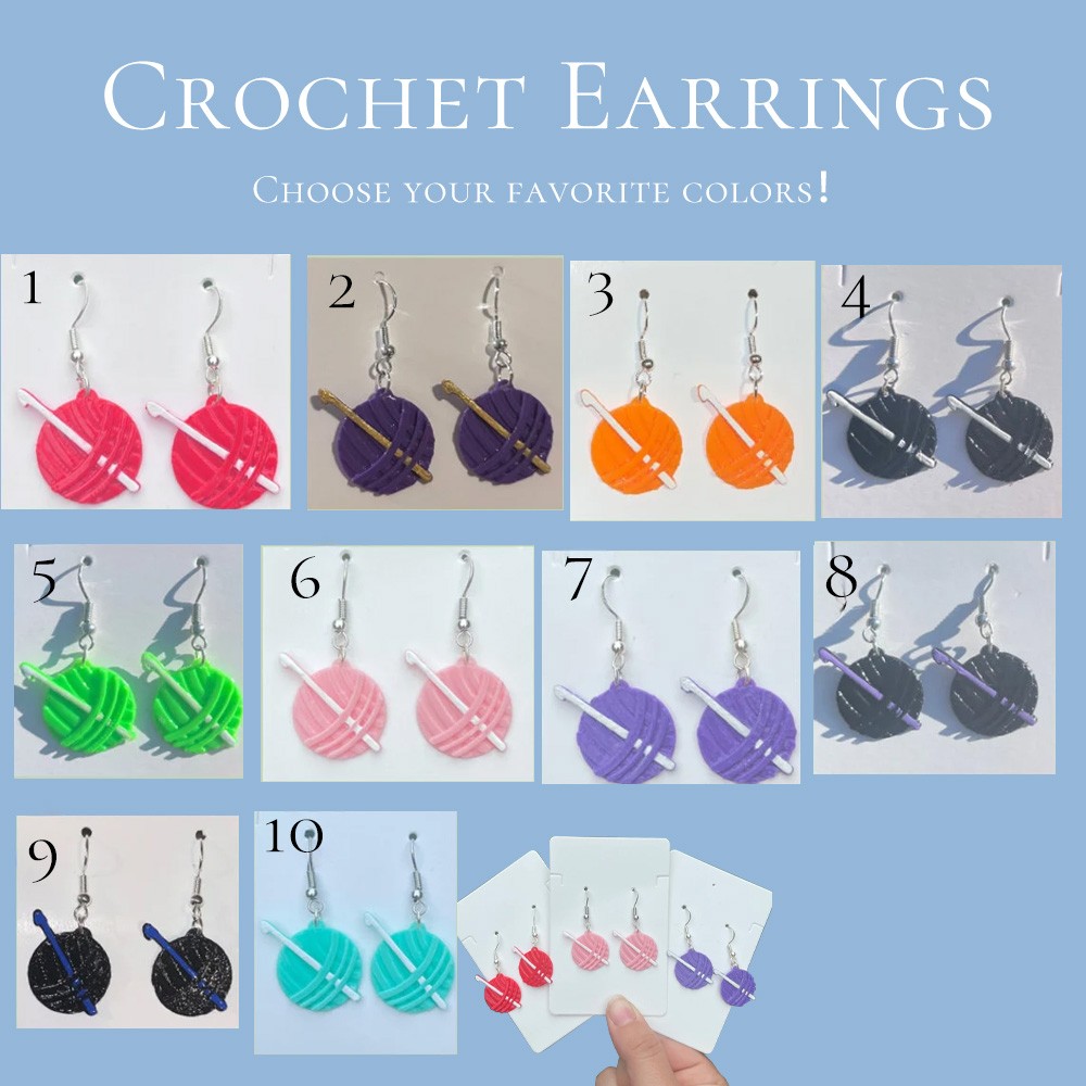 Cute Crochet Jewelry