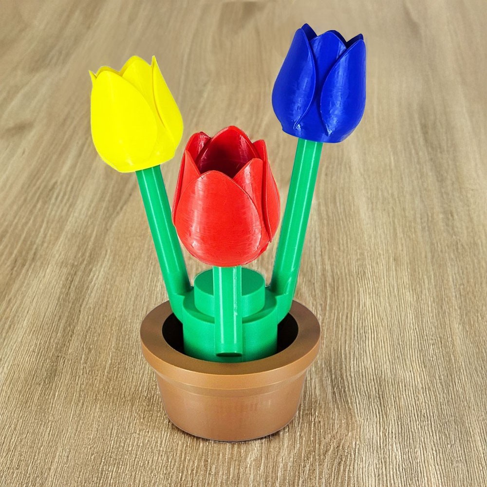 Tulips Sculptural Planter