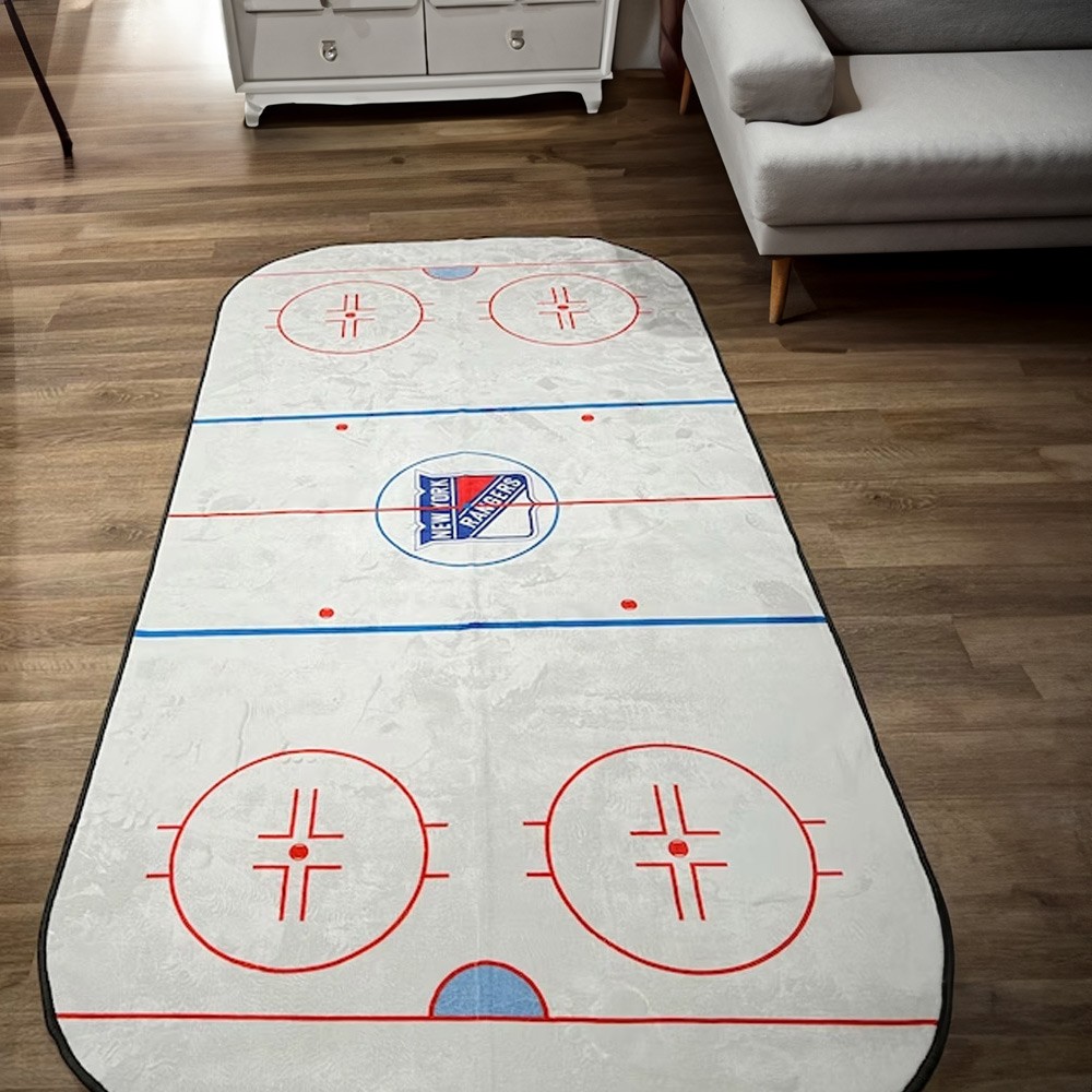 hockey rug kids room