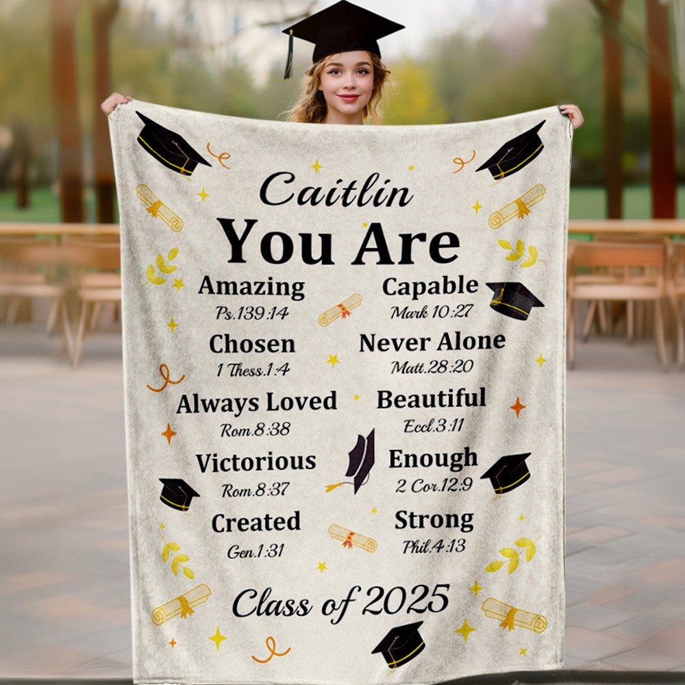 Graduation Blanket Gift