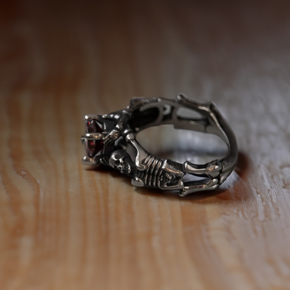 gothic engagement rings
