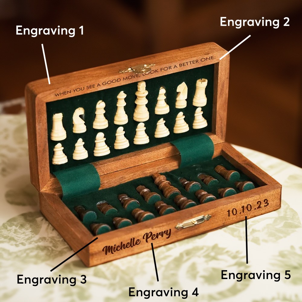 magnetic chess set