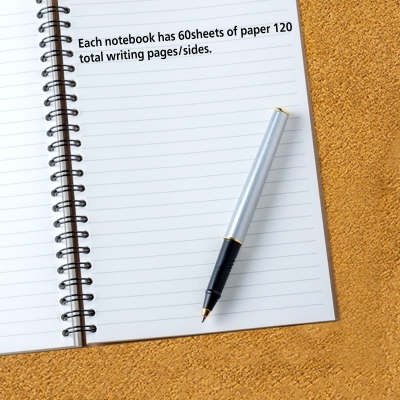 with 120 Lined Pages