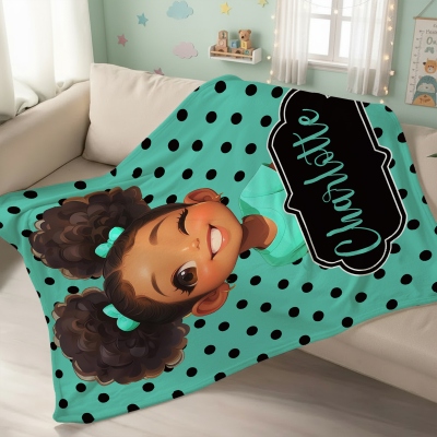 African American Little Girl