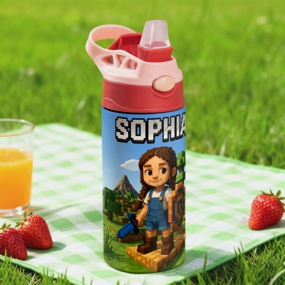 with Push Button Lid