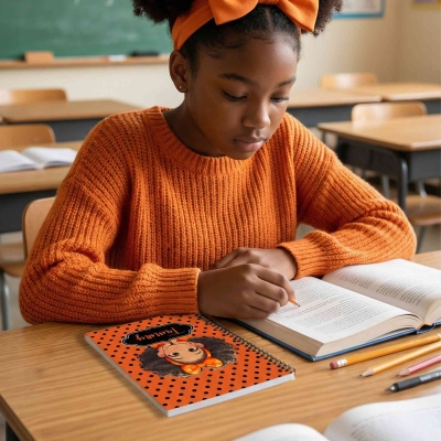 African American Little Girl