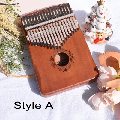 Personalized Engraved Name 17-Key Kalimba, Wooden African Thumb Piano with Text, Musical Instrument, Birthday Gift for Kids/Adults/Music Enthusiasts