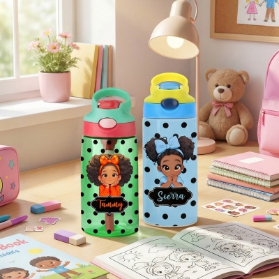 African American Little Girl