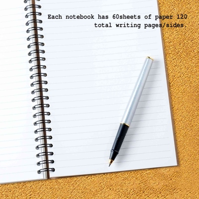 with 120 Lined Pages