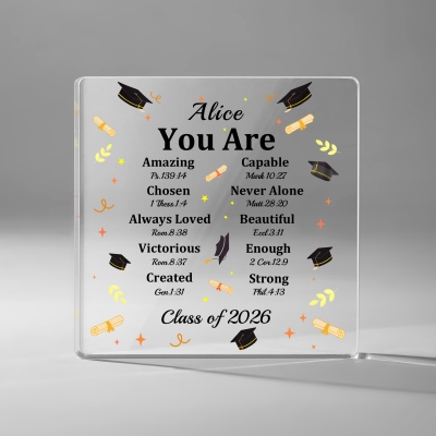 Graduation Acrylic Plaque Gift