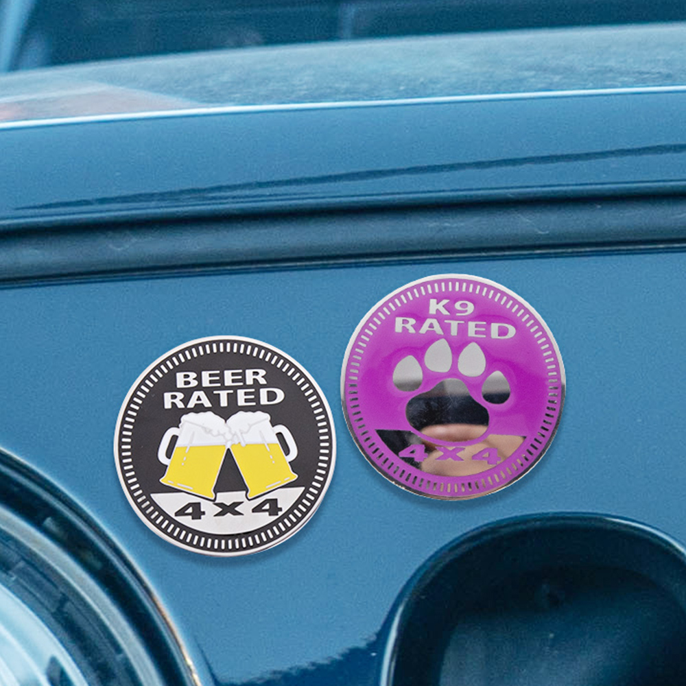 Custom Car Badge Jeep Badge of Honor