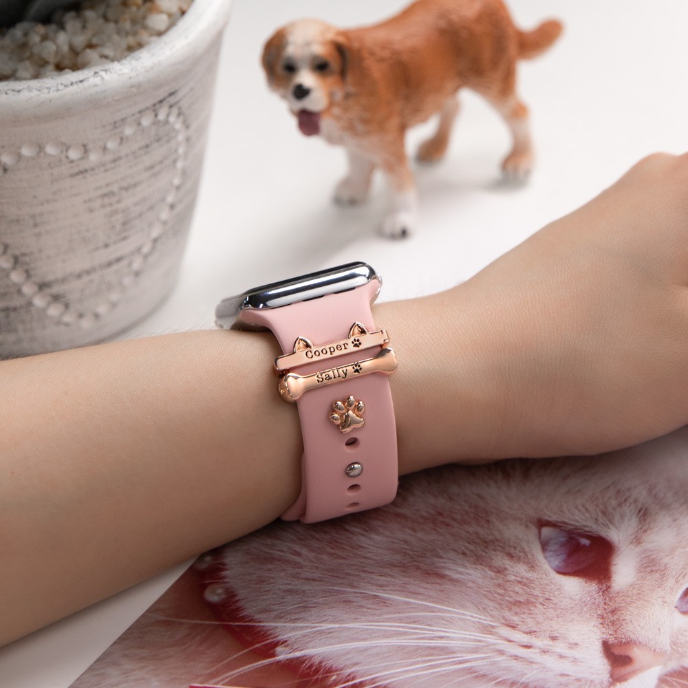 Personalized Pet Paw Style Accessory for Apple Watch