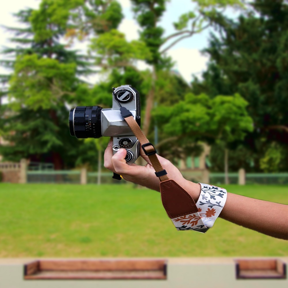 Custom Camera Wrist Strap with Name, Multipattern Camera Wrist Strap