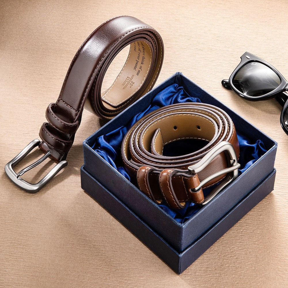 personalized leather belts for men
