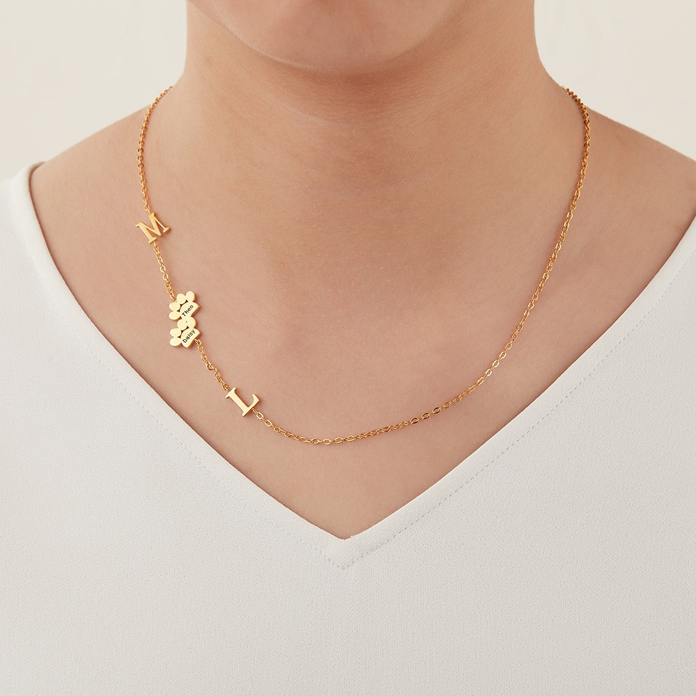 collier initiales