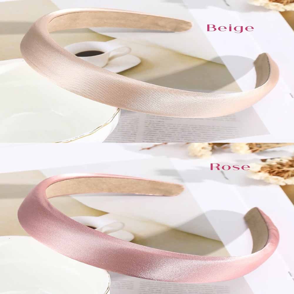 Personalized Satin Hairband & Rose Gold Pouch, Custom Name Headband with Pouch, Bridal Shower Gift, Gifts for Bridesmaids