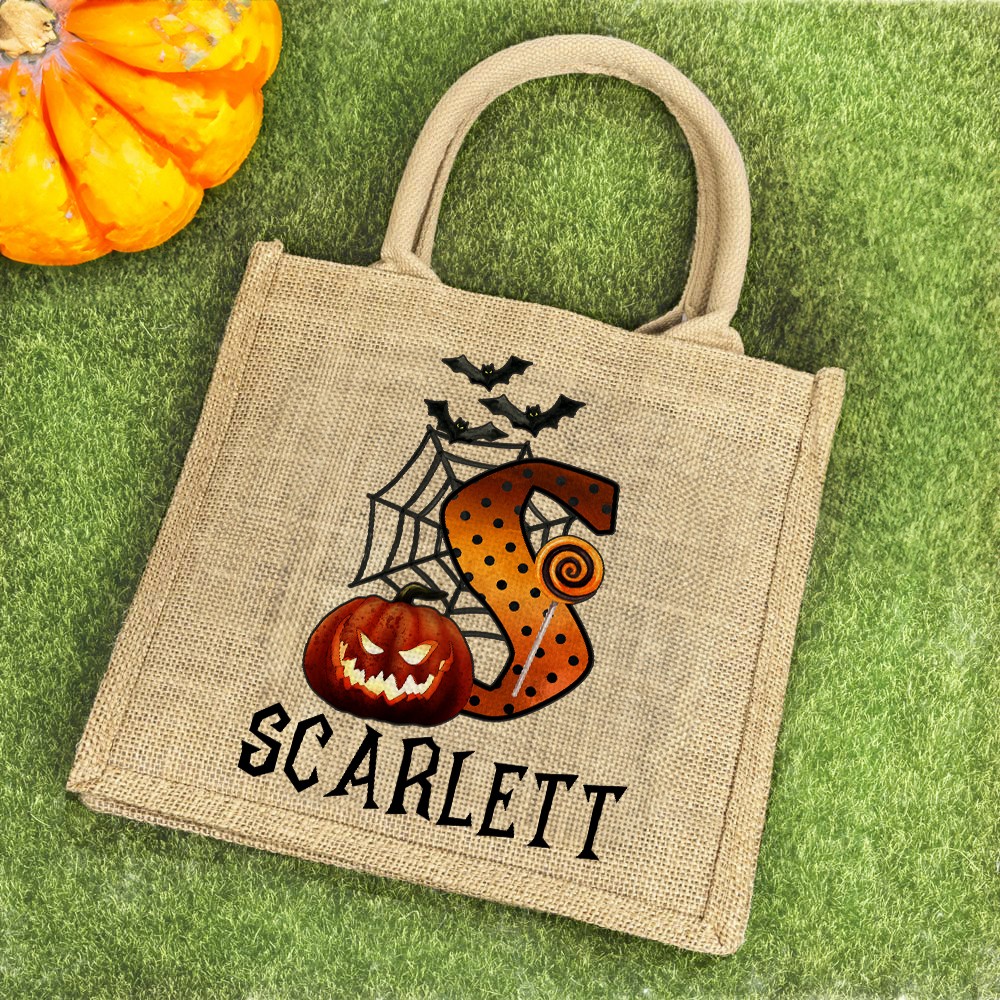 Kids Halloween Tote Bag