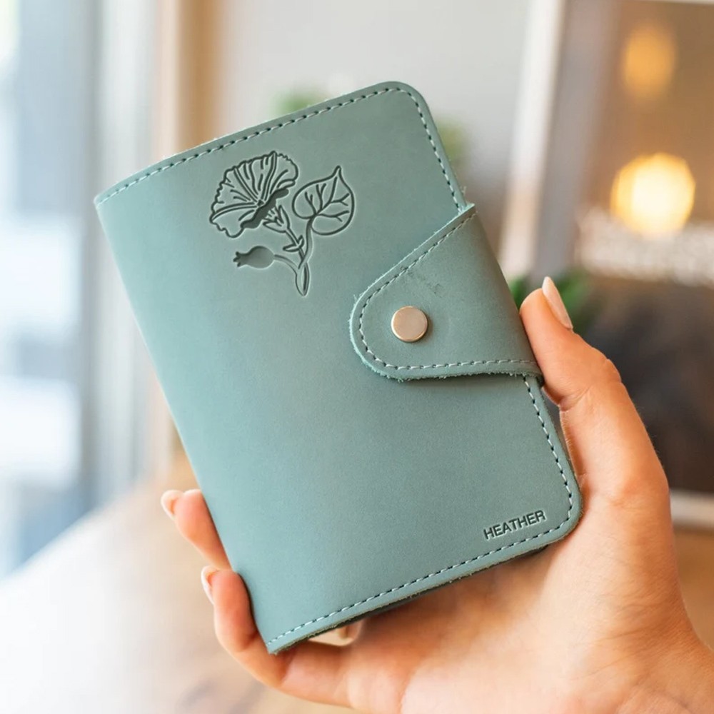 leather passport holder